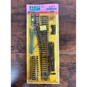 Atlas HO Scale Snap-Switch Left Remote #50 Vintage Brass Track New in Pack